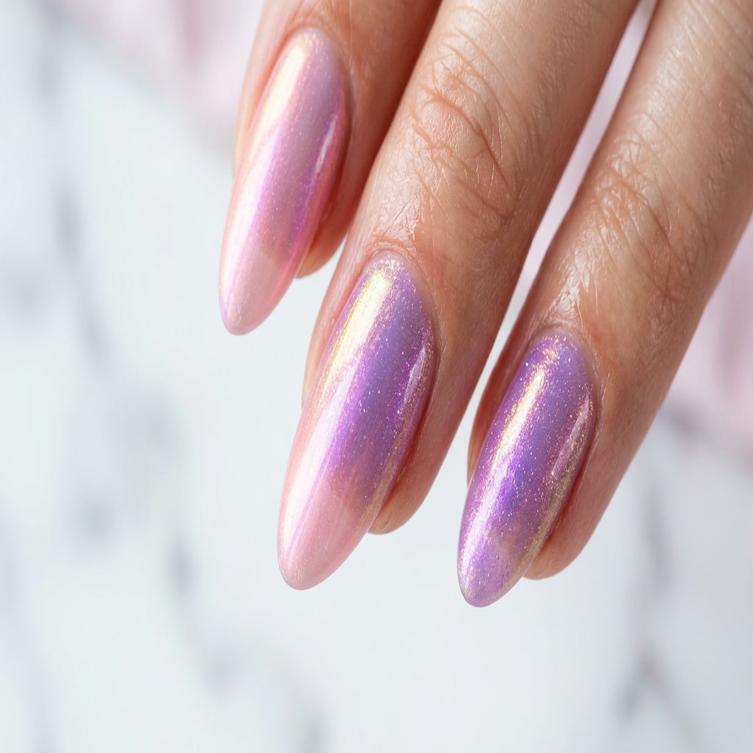 What Is Aurora Gel Nail Polish? (The Multi-Chrome Trend Explained)