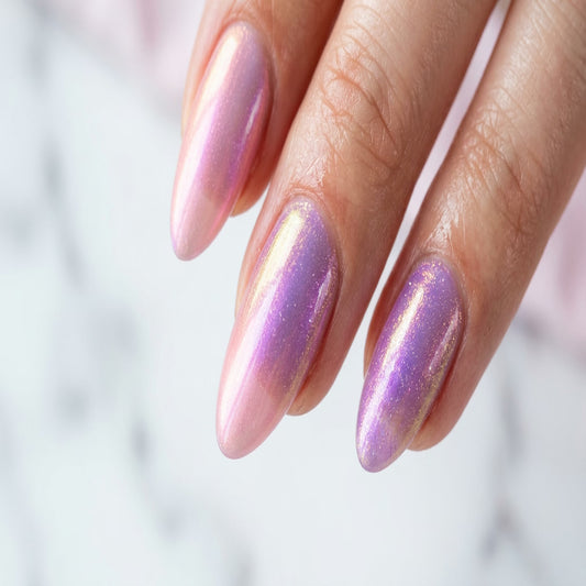 What Is Aurora Gel Nail Polish? (The Multi-Chrome Trend Explained)