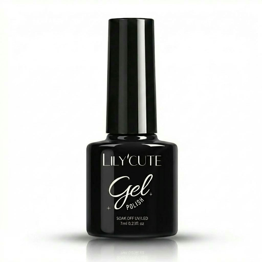 Black Nail Gel Polish 7ml - Main Bottle
