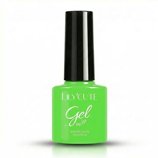 Bright Lime Nail Gel Polish 7ml - Main Bottle