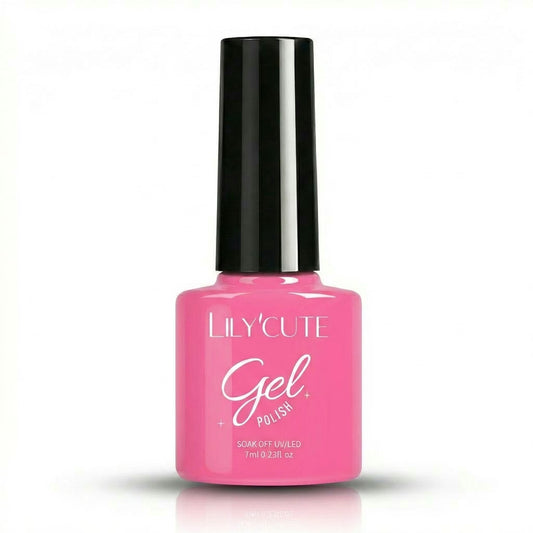 Bubblegum Pink Nail Gel Polish 7ml - Main Bottle