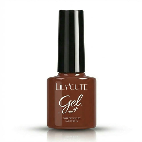Copper Brown Nail Gel Polish 7ml - Main Bottle