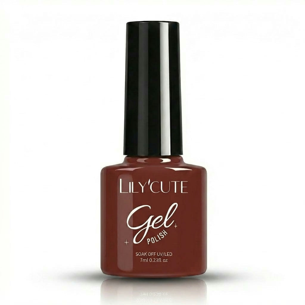Deep Rust Nail Gel Polish 7ml - Main Bottle