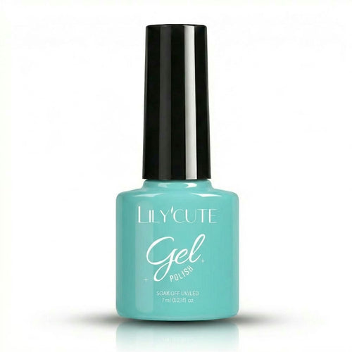 Light Teal Nail Gel Polish 7ml - Main Bottle