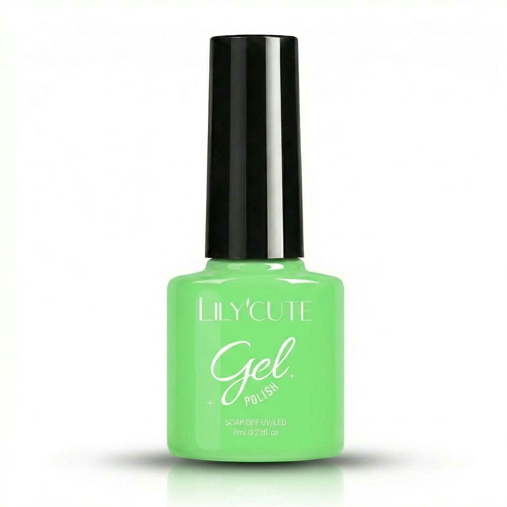 Lime Green Nail Gel Polish 7ml - Main Bottle