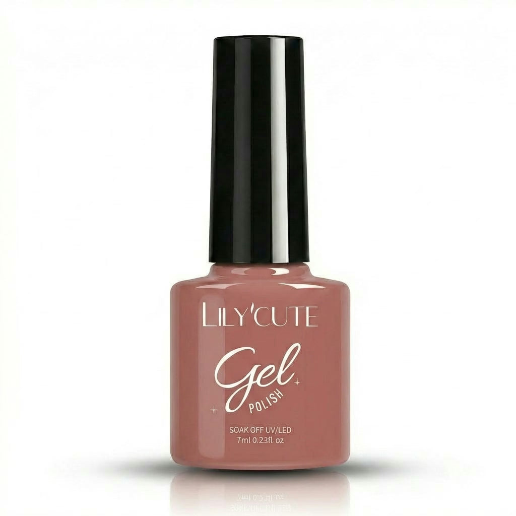 Peachy Nude Nail Gel Polish 7ml - Main Bottle
