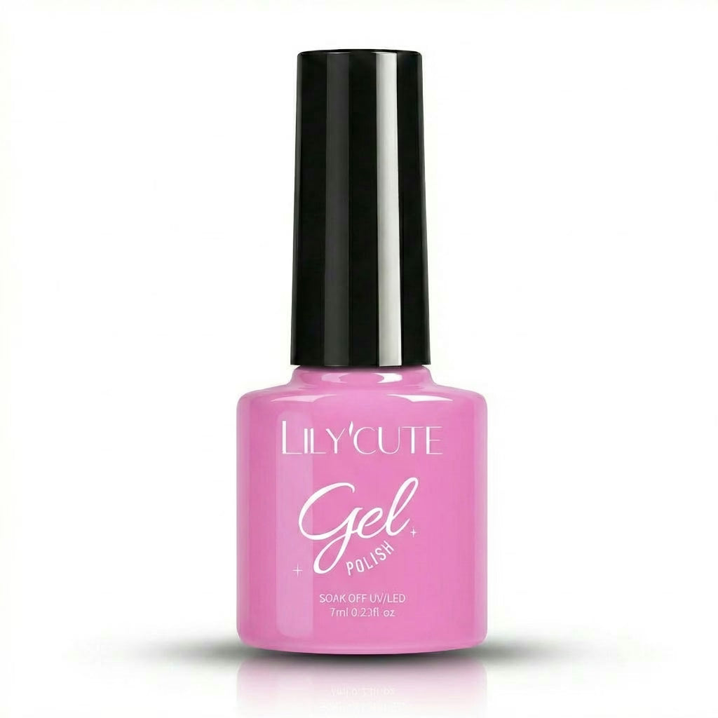 Pink Orchid Nail Gel Polish 7ml - Main Bottle