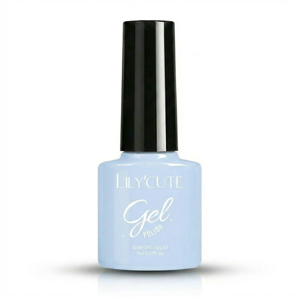 Powder Blue Nail Gel Polish 7ml - Main Bottle