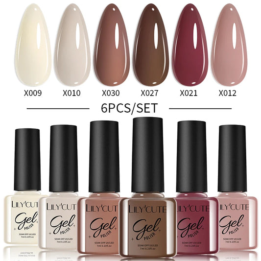 Nail Gel Polish 7ml (239775) UV LED - LILYCUTE