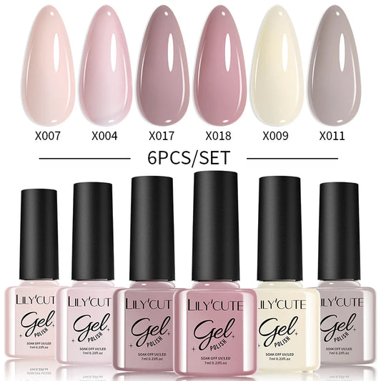 Nail Gel Polish 7ml (239750) UV LED - LILYCUTE