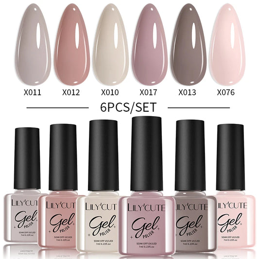 Nail Gel Polish 7ml (239774) UV LED - LILYCUTE