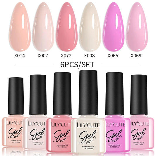 Nail Gel Polish 7ml (239760) UV LED - LILYCUTE