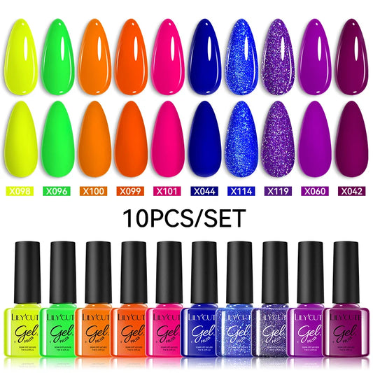 Nail Gel Polish 7ml (241085) UV LED - LILYCUTE