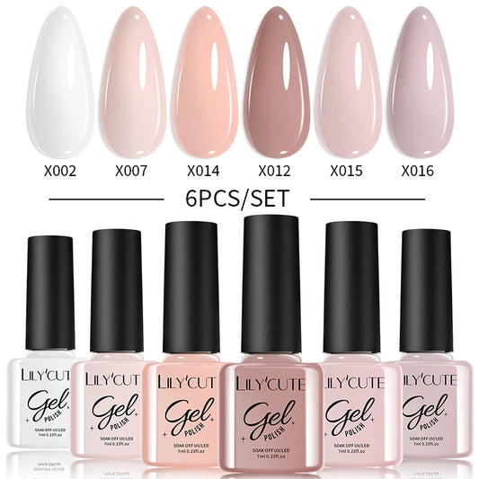 Nail Gel Polish 7ml (239807) UV LED - LILYCUTE