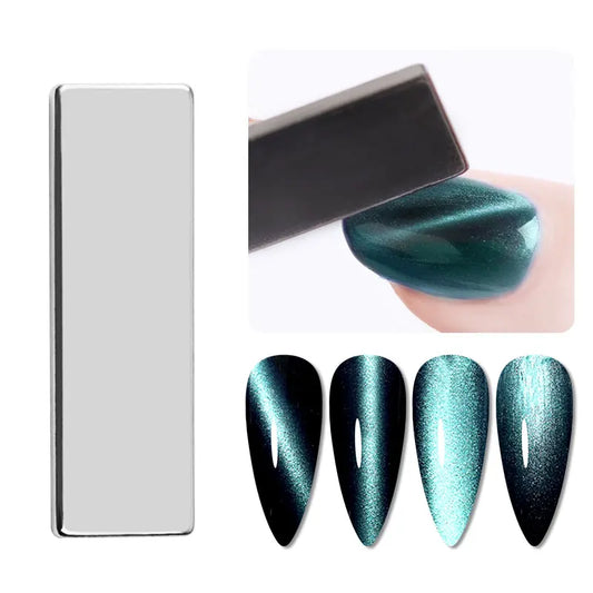 2 in 1 Double Headed Nail Art Magnet Stick 9D Cat Magnetic Gel for Nail Gel Polish Line Strip Effect Strong Magnetic Pen Tools