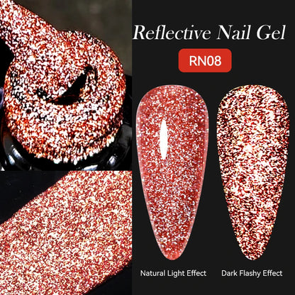 Deep Plum Nail Gel Polish 7ml (X040) UV LED - LILYCUTE
