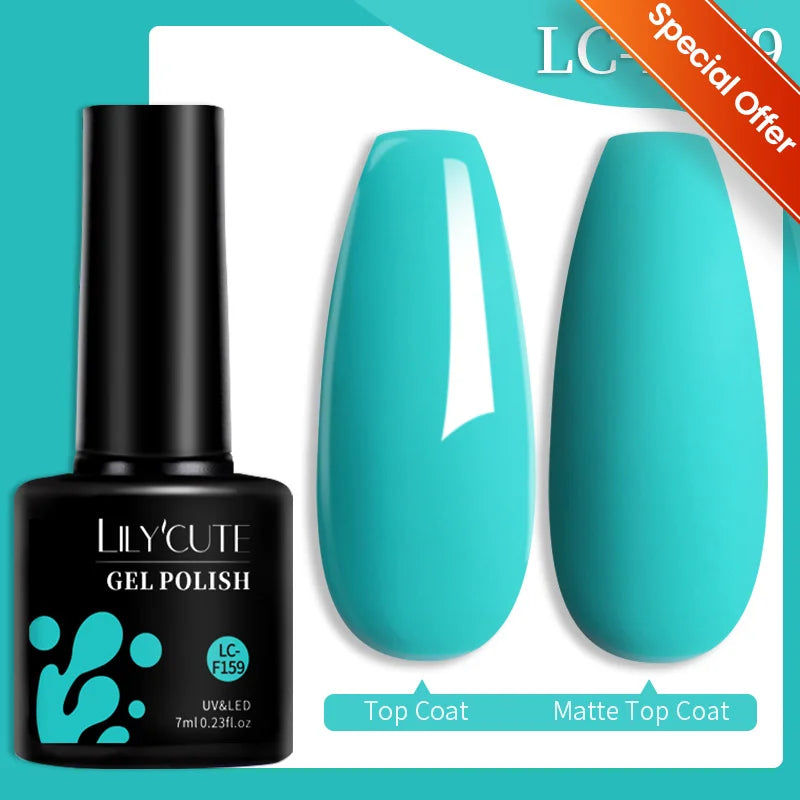 Deep Plum Nail Gel Polish 7ml (X040) UV LED - LILYCUTE