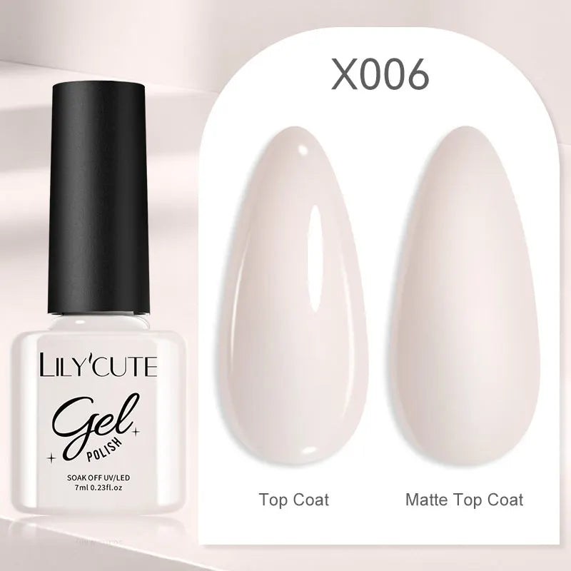 Deep Plum Nail Gel Polish 7ml (X040) UV LED - LILYCUTE