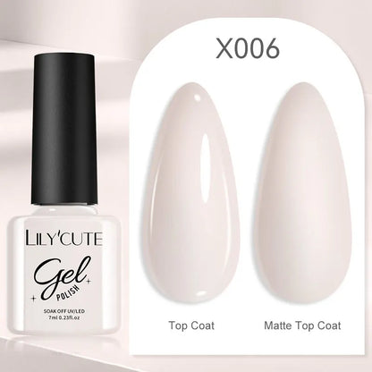 Deep Plum Nail Gel Polish 7ml (X040) UV LED - LILYCUTE