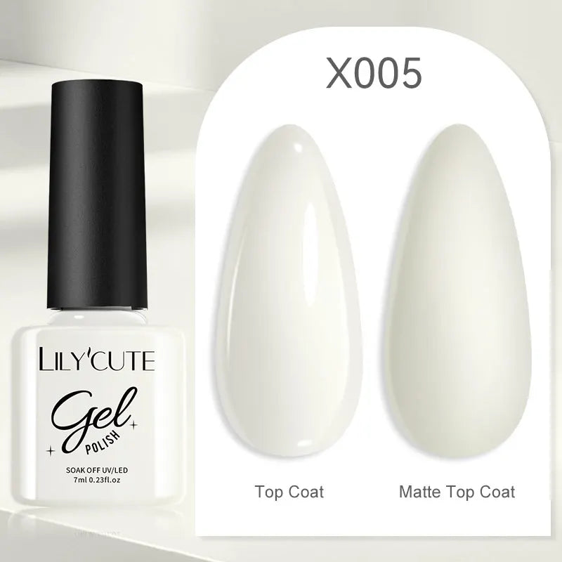 Deep Plum Nail Gel Polish 7ml (X040) UV LED - LILYCUTE