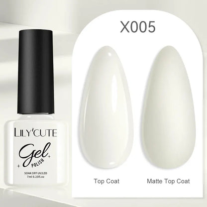 Deep Plum Nail Gel Polish 7ml (X040) UV LED - LILYCUTE