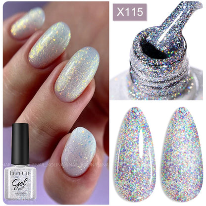 Deep Plum Nail Gel Polish 7ml (X040) UV LED - LILYCUTE