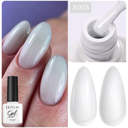 Deep Plum Nail Gel Polish 7ml (X040) UV LED - LILYCUTE