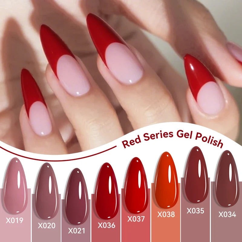 Deep Plum Nail Gel Polish 7ml (X040) UV LED - LILYCUTE