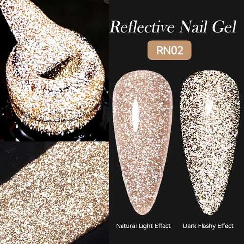Top Coat 7ml (Reflective Gel 02) UV LED - LILYCUTE