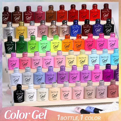 Glitter Gel Polish 7ml (240866) UV LED - LILYCUTE