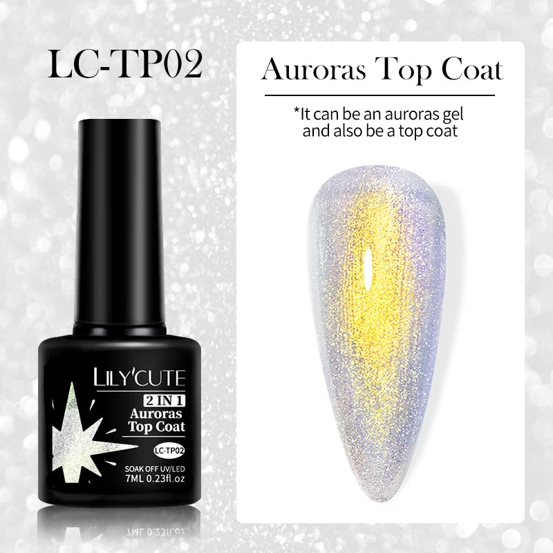 Deep Plum Nail Gel Polish 7ml (X040) UV LED - LILYCUTE