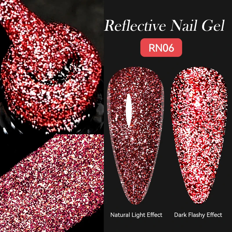 Deep Plum Nail Gel Polish 7ml (X040) UV LED - LILYCUTE