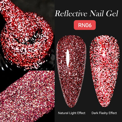 Deep Plum Nail Gel Polish 7ml (X040) UV LED - LILYCUTE