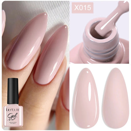 Deep Plum Nail Gel Polish 7ml (X040) UV LED - LILYCUTE