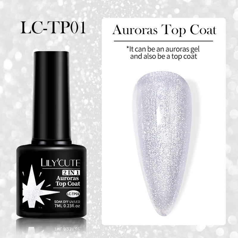 Deep Plum Nail Gel Polish 7ml (X040) UV LED - LILYCUTE