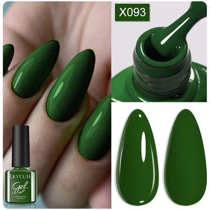 Deep Plum Nail Gel Polish 7ml (X040) UV LED - LILYCUTE