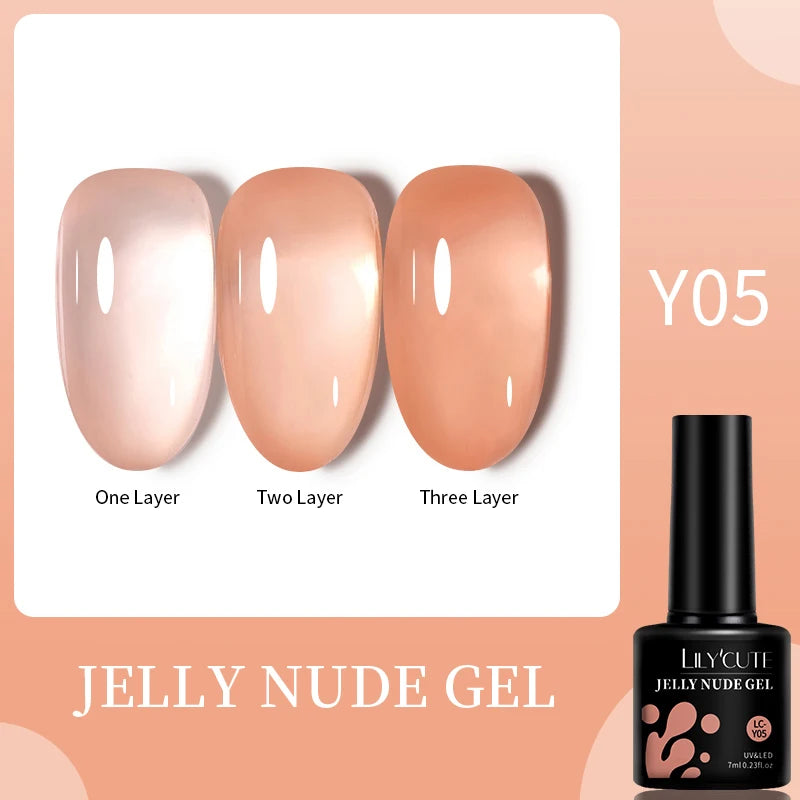 Deep Plum Nail Gel Polish 7ml (X040) UV LED - LILYCUTE