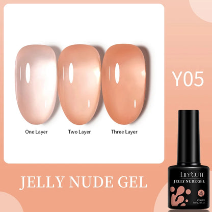 Deep Plum Nail Gel Polish 7ml (X040) UV LED - LILYCUTE