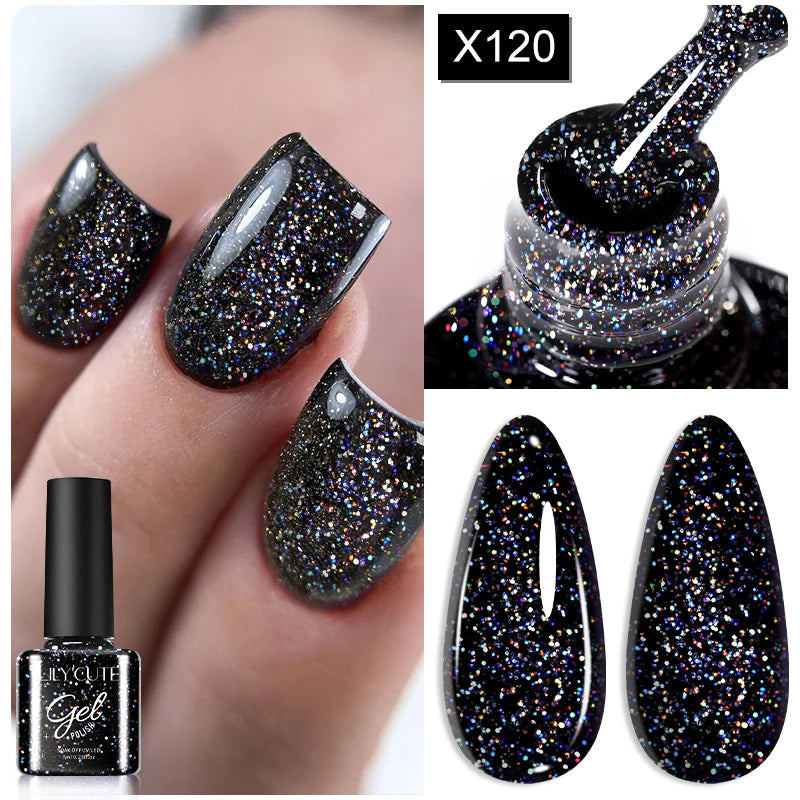 Deep Plum Nail Gel Polish 7ml (X040) UV LED - LILYCUTE