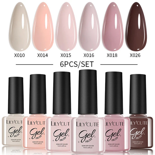 Nail Gel Polish 7ml (239757) UV LED - LILYCUTE