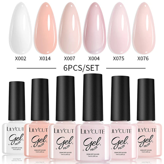 Nail Gel Polish 7ml (239749) UV LED - LILYCUTE