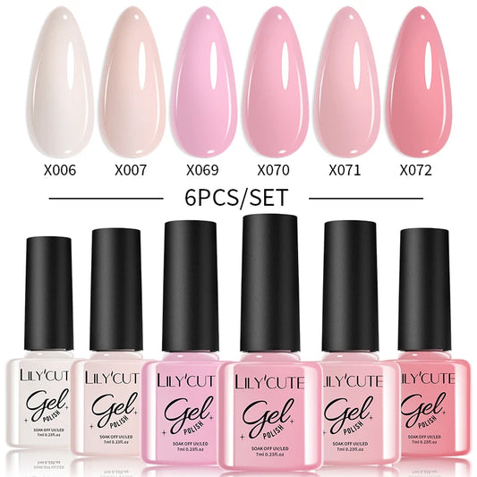 Nail Gel Polish 7ml (239755) UV LED - LILYCUTE