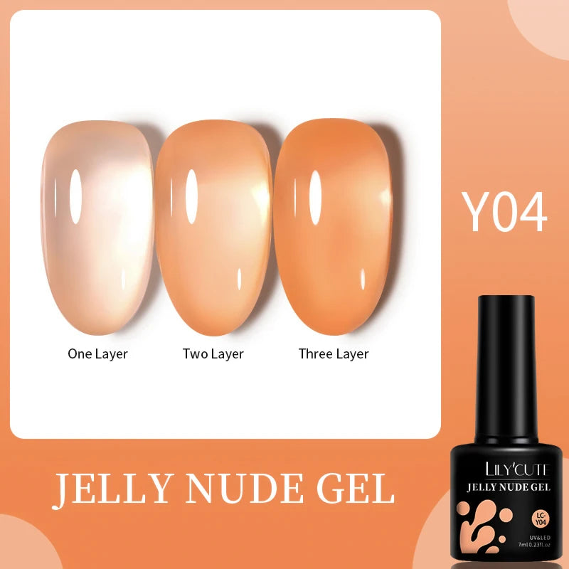 Deep Plum Nail Gel Polish 7ml (X040) UV LED - LILYCUTE