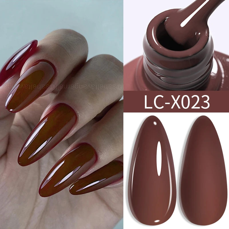 Deep Plum Nail Gel Polish 7ml (X040) UV LED - LILYCUTE
