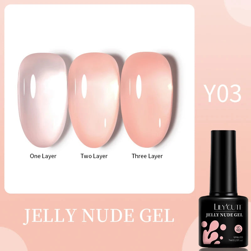 Deep Plum Nail Gel Polish 7ml (X040) UV LED - LILYCUTE