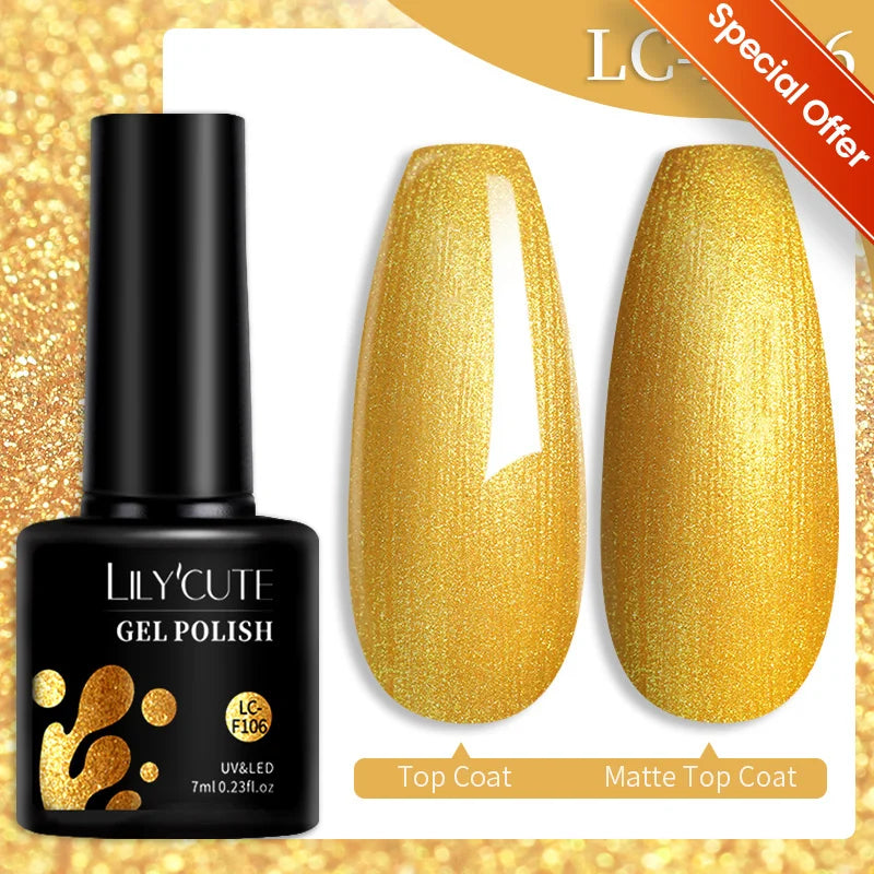 Deep Plum Nail Gel Polish 7ml (X040) UV LED - LILYCUTE