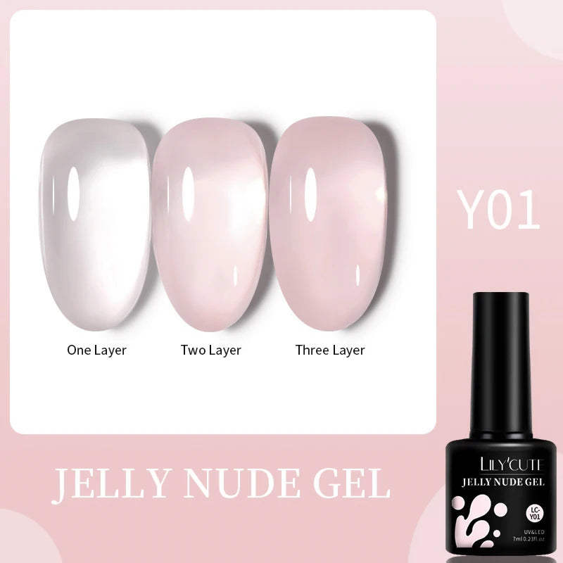 Deep Plum Nail Gel Polish 7ml (X040) UV LED - LILYCUTE