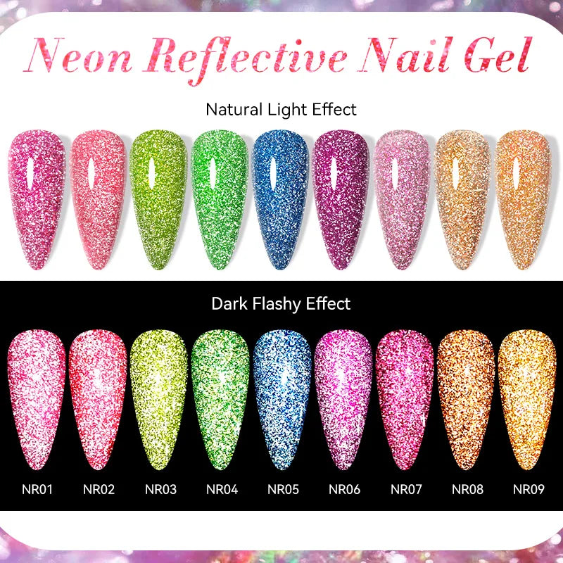 Top Coat 7ml (Reflective Gel 02) UV LED - LILYCUTE