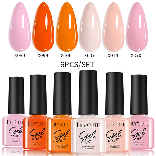 Nail Gel Polish 7ml (239770) UV LED - LILYCUTE