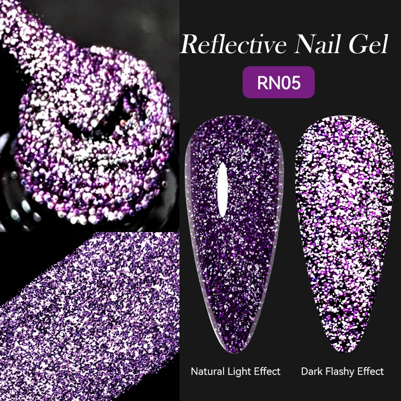 Deep Plum Nail Gel Polish 7ml (X040) UV LED - LILYCUTE